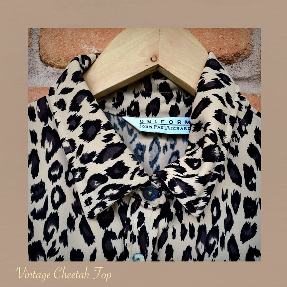 Vintage Cheetah Top - Picture 3 of 4